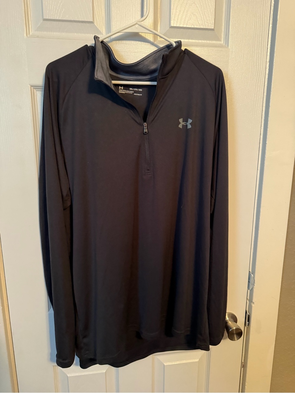 Under Armour Black Quarter-Zip Athletic Pullover